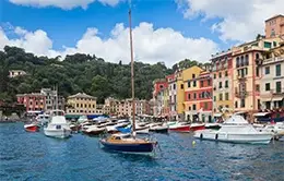 Paseo en barco a Portofino y tiempo libre para explorar.