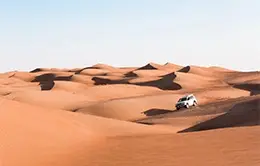 Safari en 4×4 por el desierto con puesta de sol