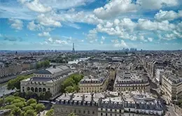 Llegada a la mágica ciudad de París