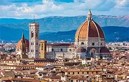 Visita a la catedral gótica de Florencia, el Duomo.