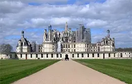 Parada fotográfica en el Castillo de Chambord