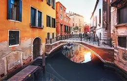 Tiempo libre para un paseo en góndola.