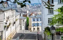 Exploración de la colina de Montmartre