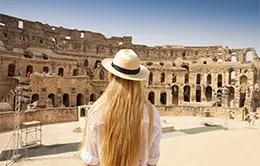 Visita al Coliseo y foros romanos.