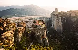 Visita de los maravillosos monasterios bizantinos de Meteora