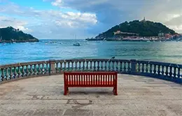 Almuerzo y paseo en San Sebastián