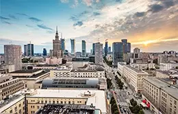 Llegada a la fascinante Varsovia.