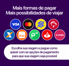 Pague como quiser com os meios de pagamento locais