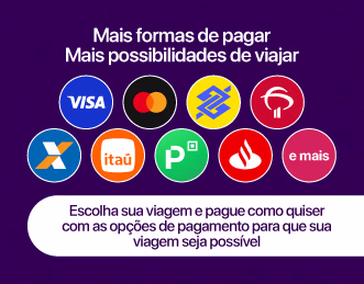 Pague como quiser com os meios de pagamento locais