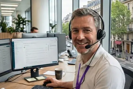 Asesor de Tour Experto brindando soporte a clientes